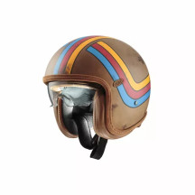 Casco Vintage Platinum Edition — XS, marrón